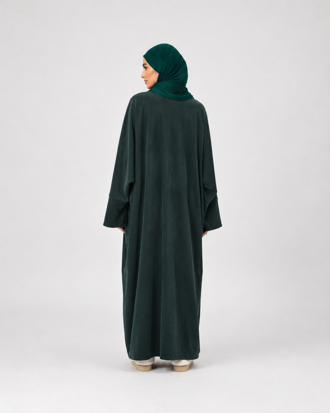 Winter Corduroy Closed Abaya JILBAYA