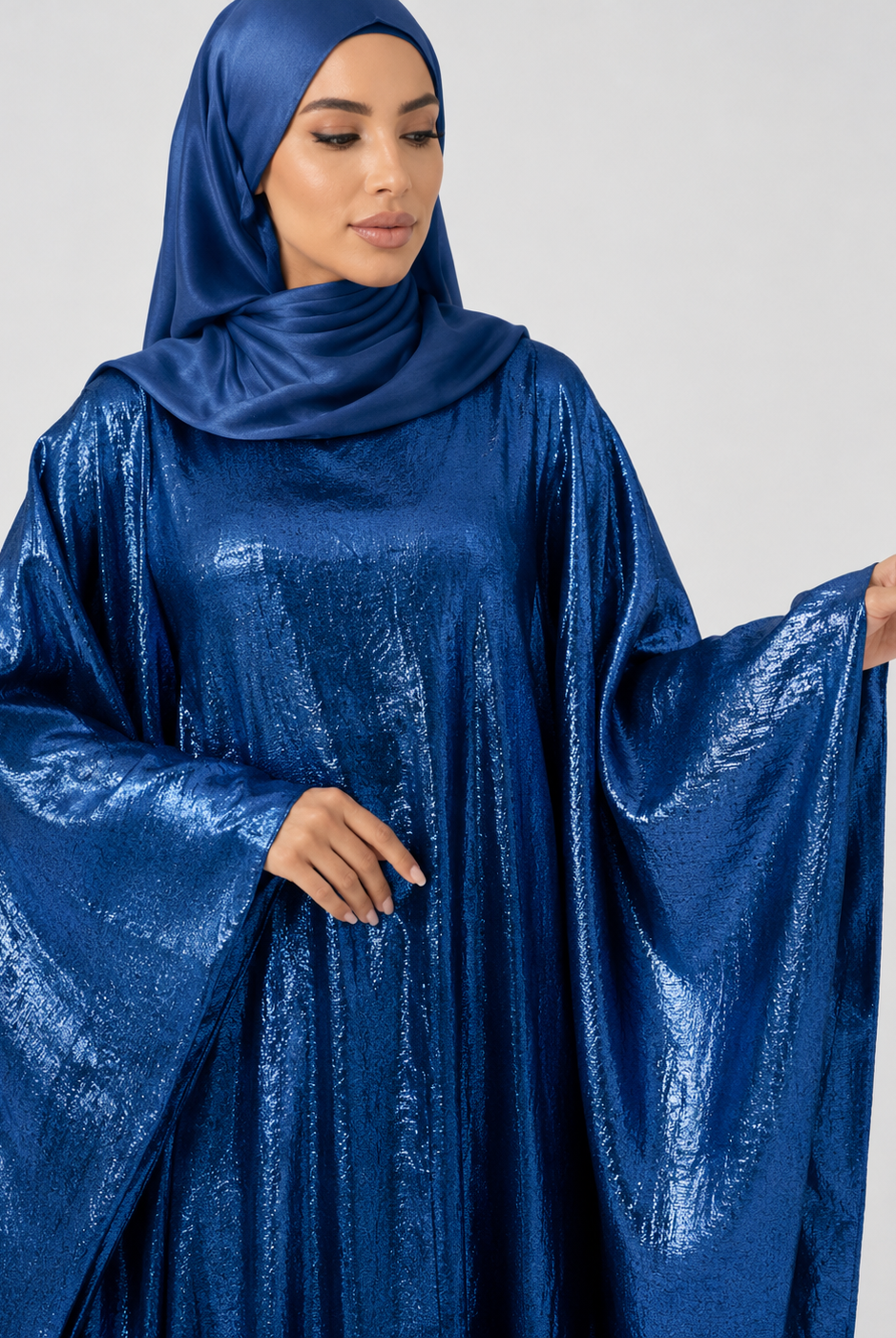 Suhayla Shimmer Batwing Kaftan Dress JILBAYA