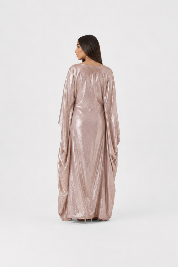 Suhayla Shimmer Batwing Kaftan Dress JILBAYA