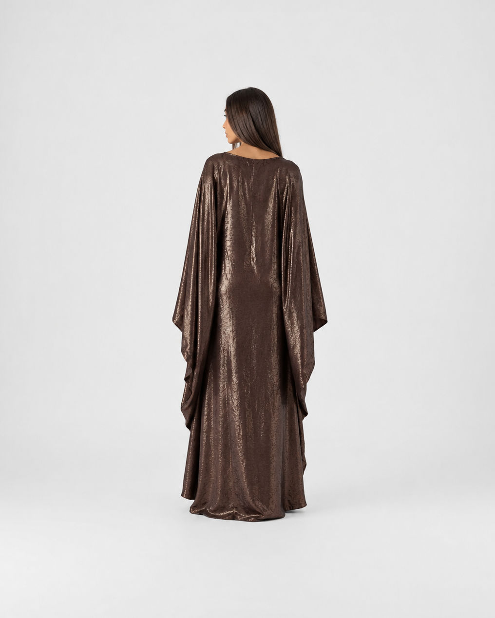 Suhayla Shimmer Batwing Kaftan Dress JILBAYA