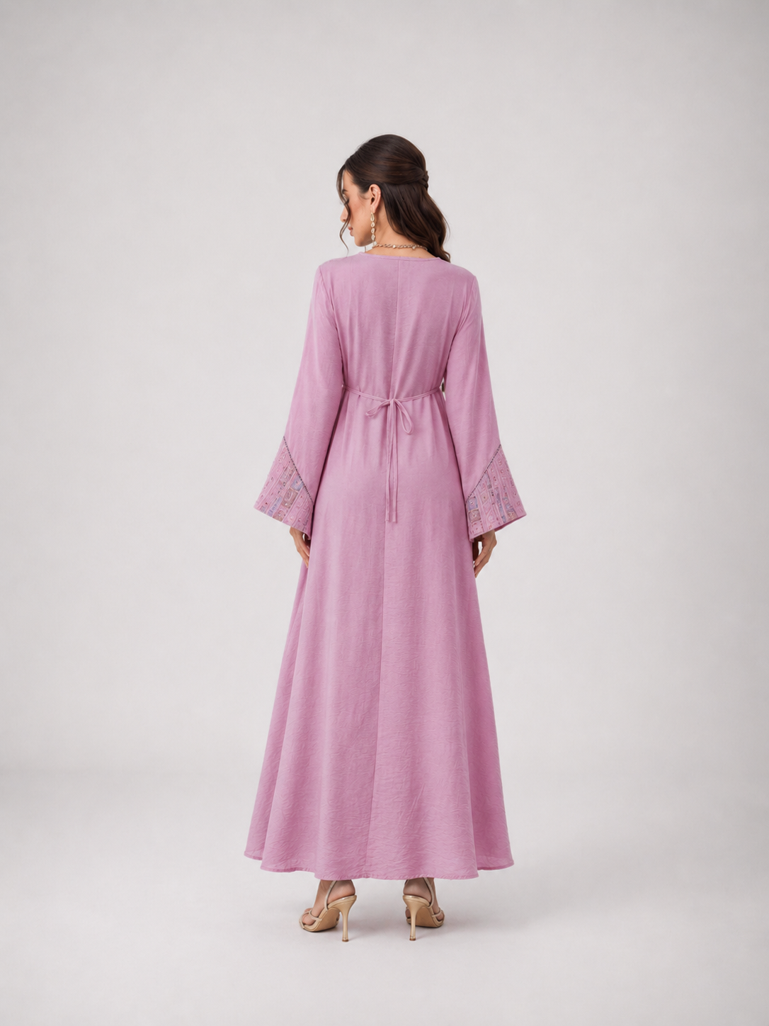 Lina Embroidered Kaftan Dress JILBAYA
