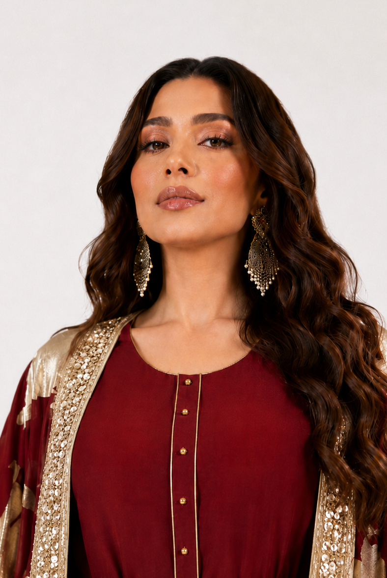 Roya Open Abaya Set JILBAYA
