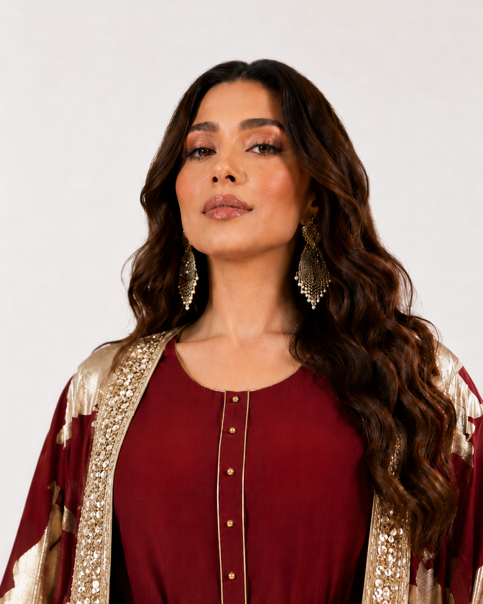 Roya Open Abaya Set JILBAYA