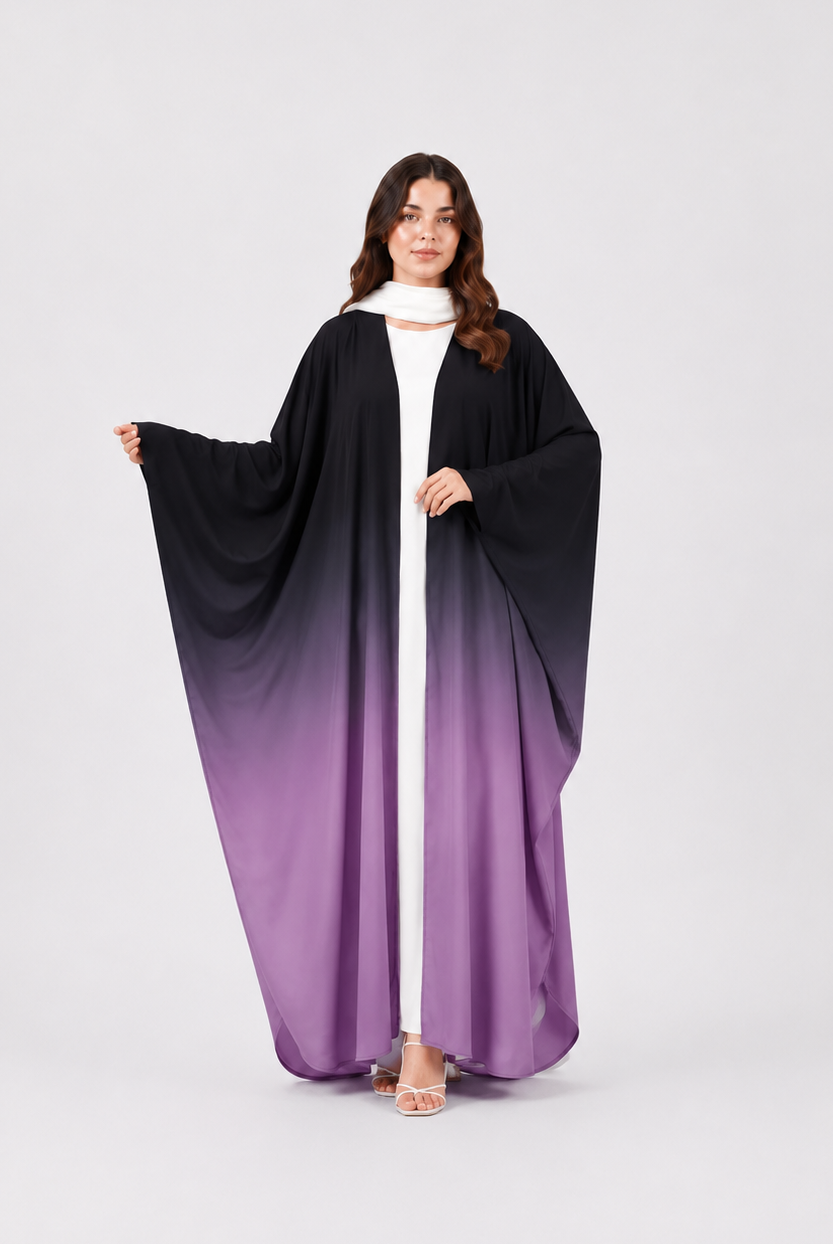 Mira Butterfly Open Abaya JILBAYA