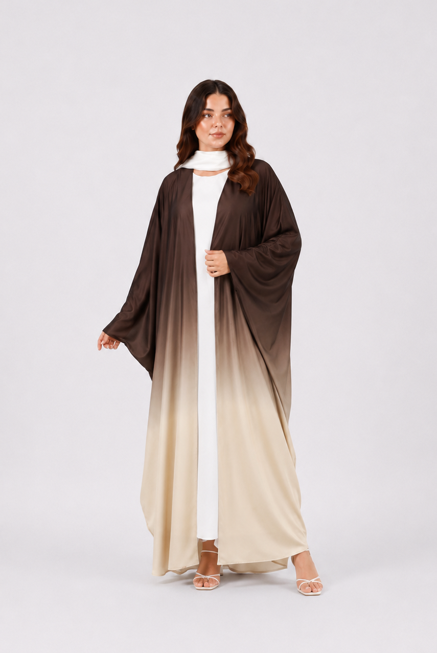 Mira Butterfly Open Abaya JILBAYA