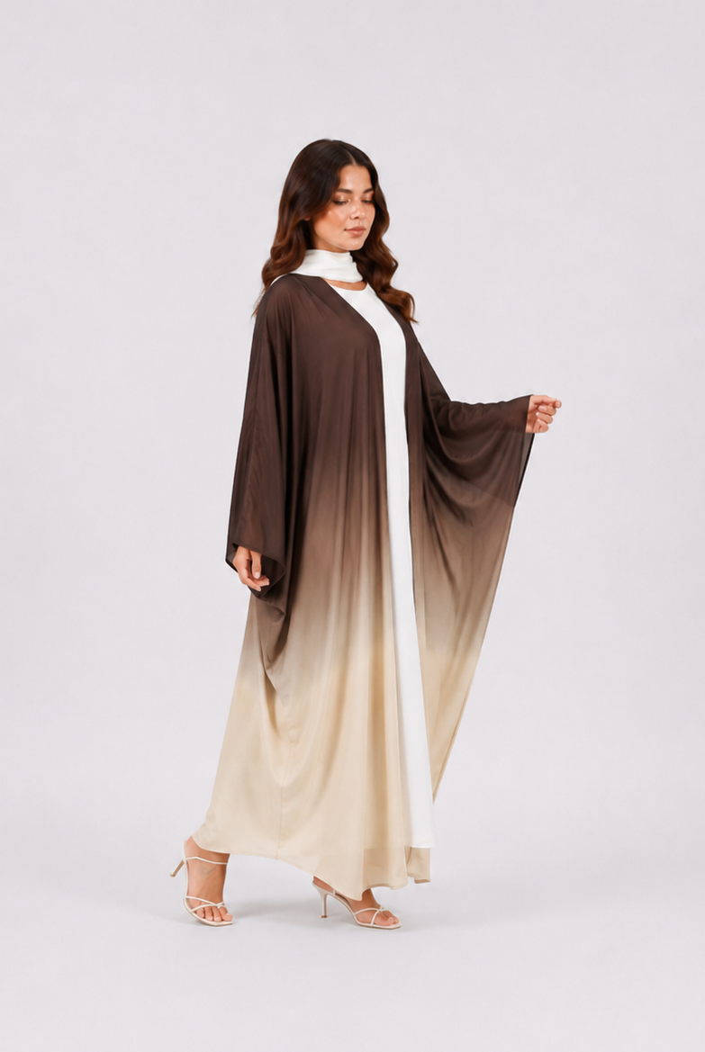 Mira Butterfly Open Abaya JILBAYA
