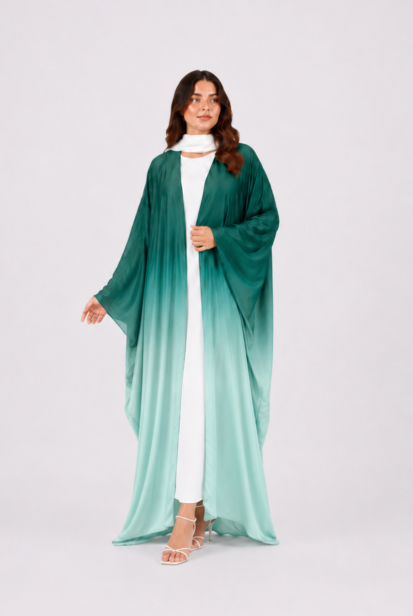 Mira Butterfly Open Abaya JILBAYA
