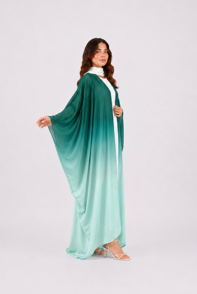 Mira Butterfly Open Abaya JILBAYA