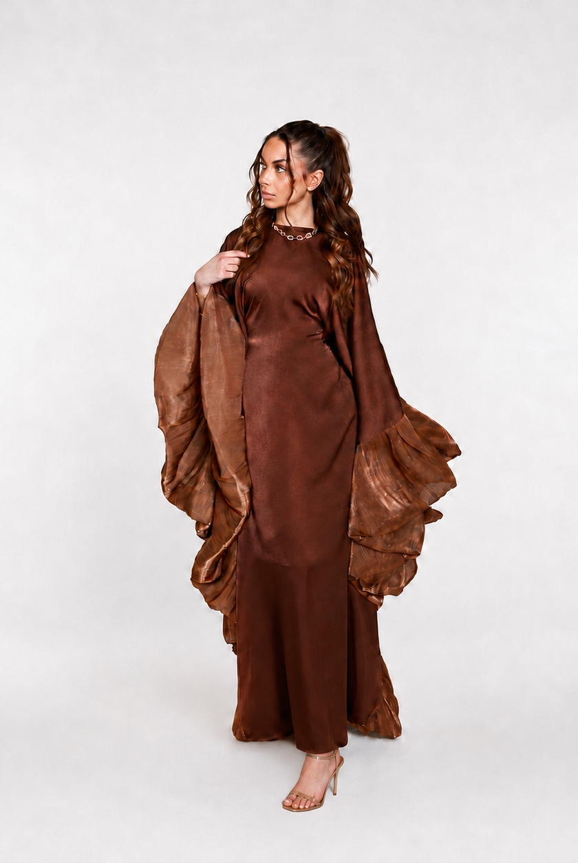 Arielle Butterfly Sleeve Abaya JILBAYA