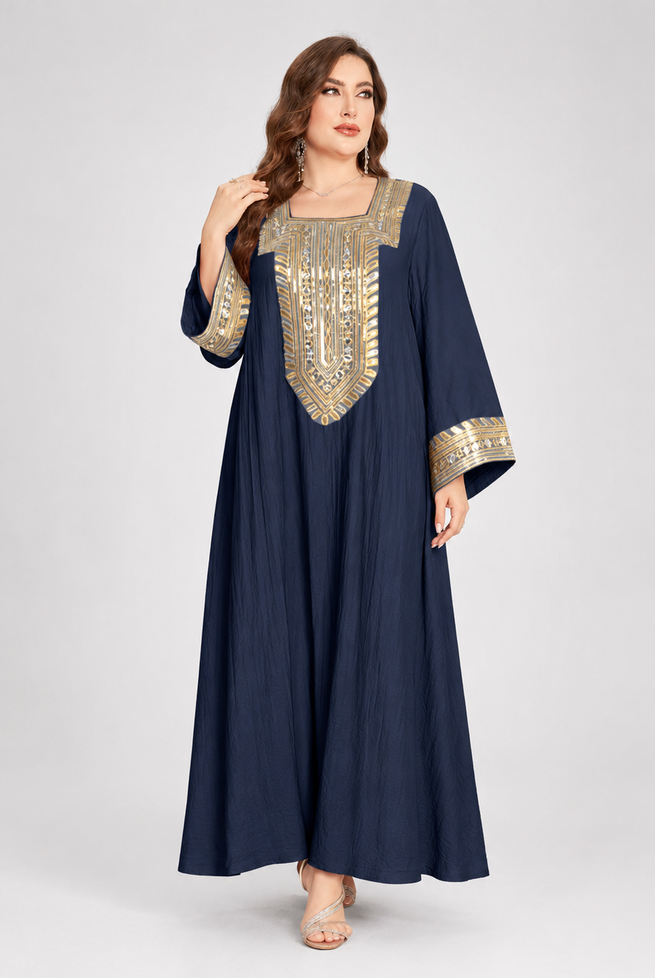 Zafira Embroidered Abaya JILBAYA