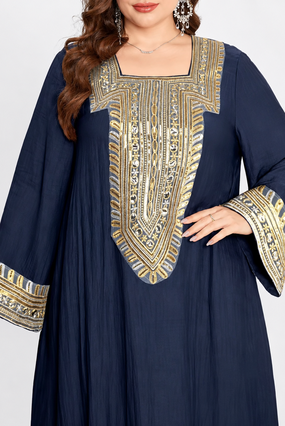 Zafira Embroidered Abaya JILBAYA