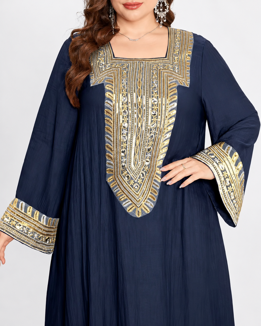 Zafira Embroidered Abaya JILBAYA