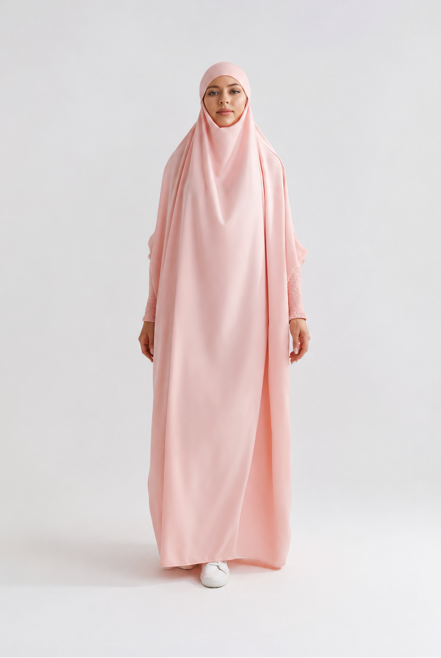 Jilbab with Ribbed Cuffs JILBAYA