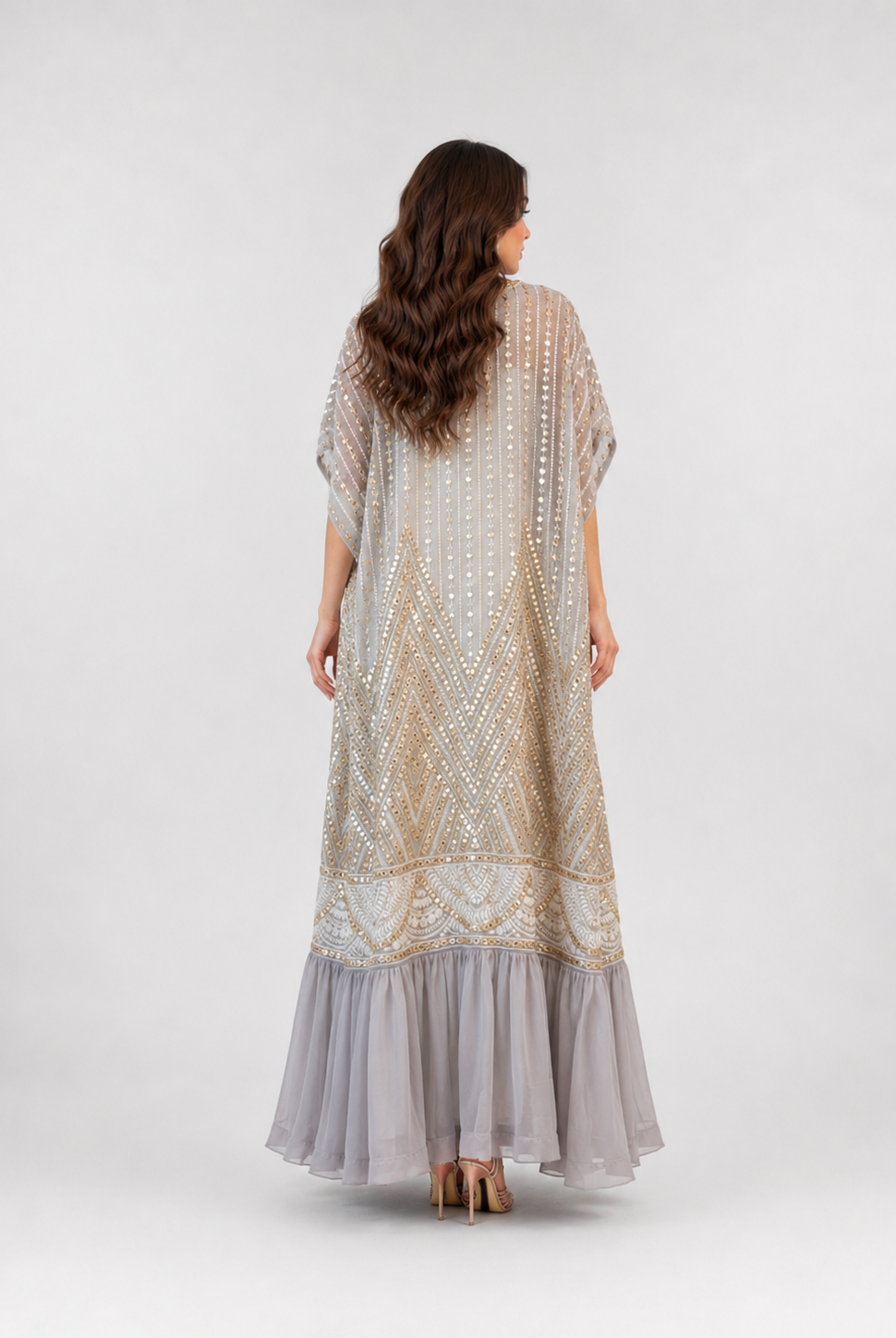 Noor Pearl Open Abaya Set JILBAYA