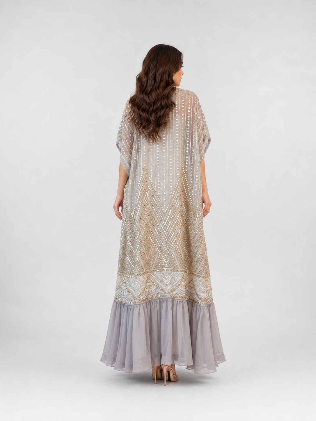 Noor Pearl Open Abaya Set JILBAYA