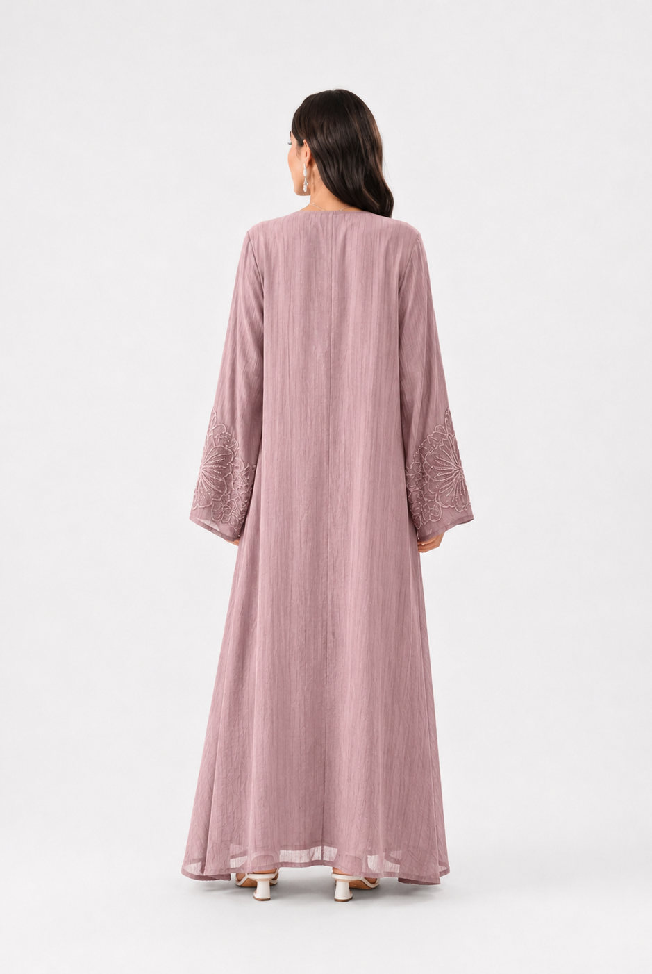 Zaria Floral Sleeve Abaya JILBAYA