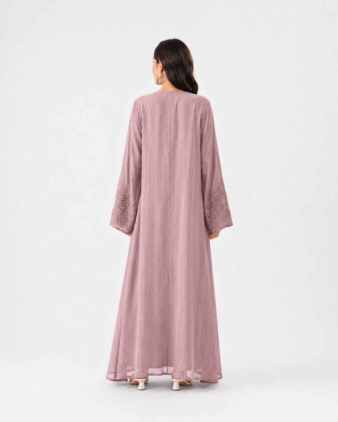 Zaria Floral Sleeve Abaya JILBAYA