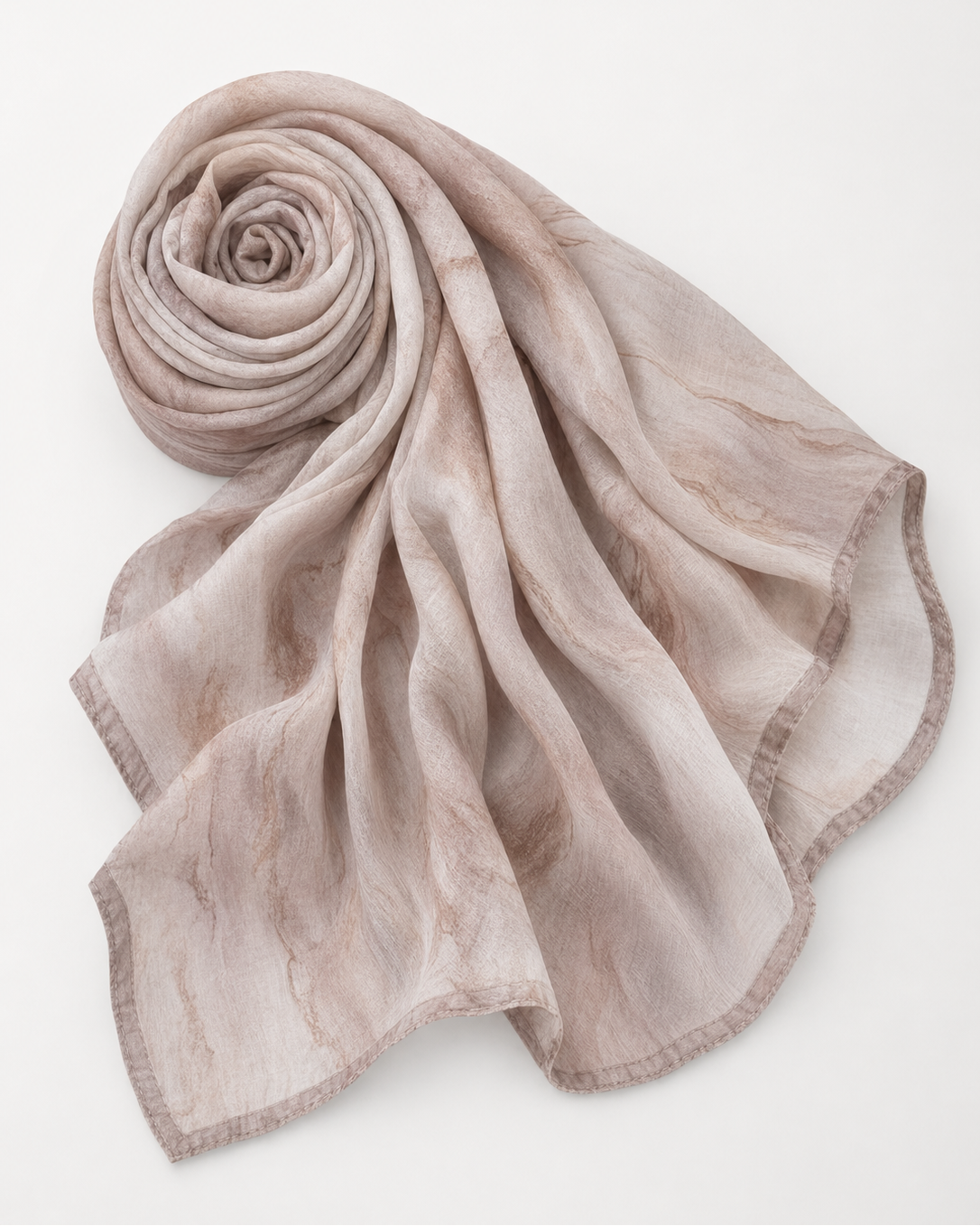 Blush Marble Hijab JILBAYA