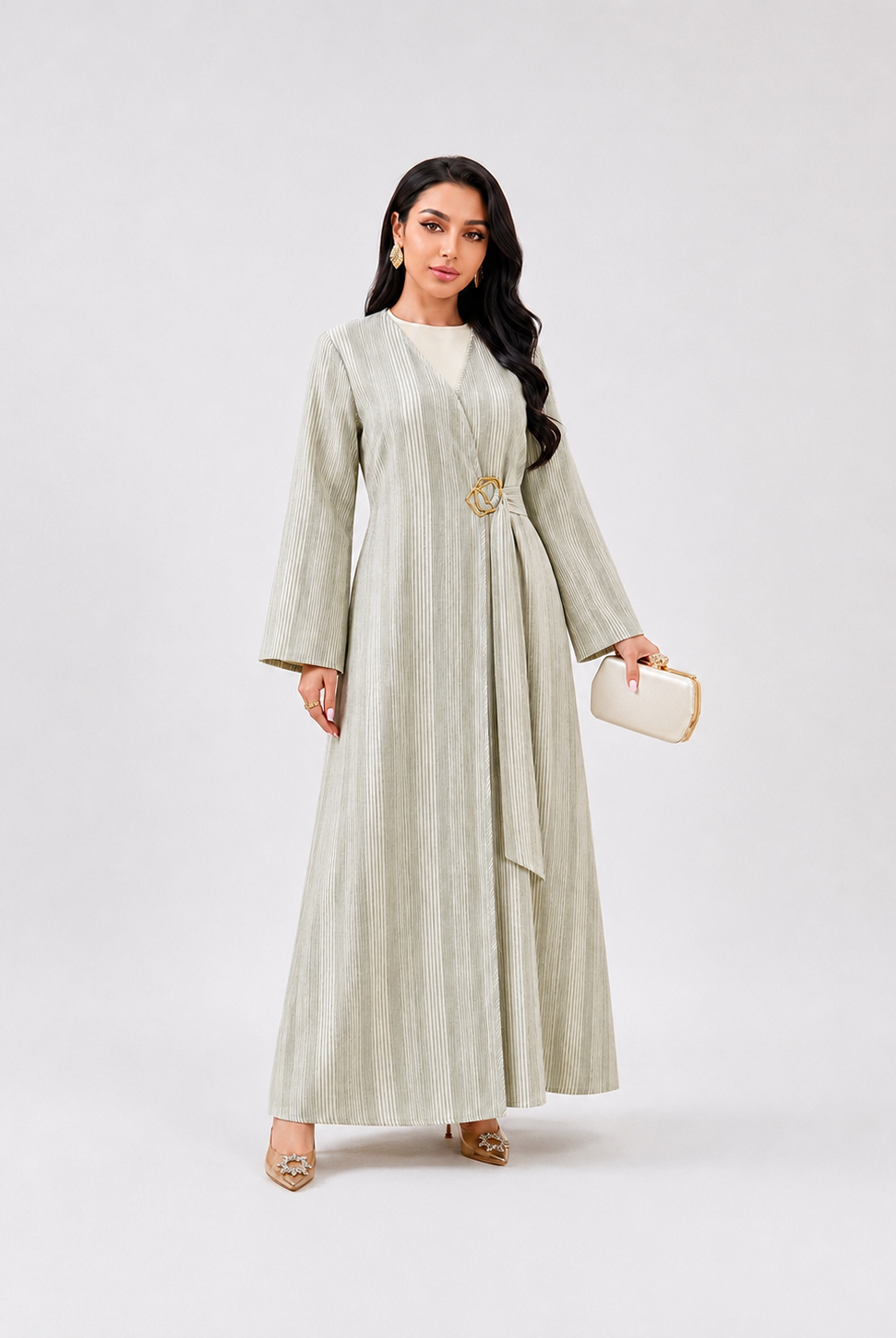 Safiya Belted Abaya JILBAYA