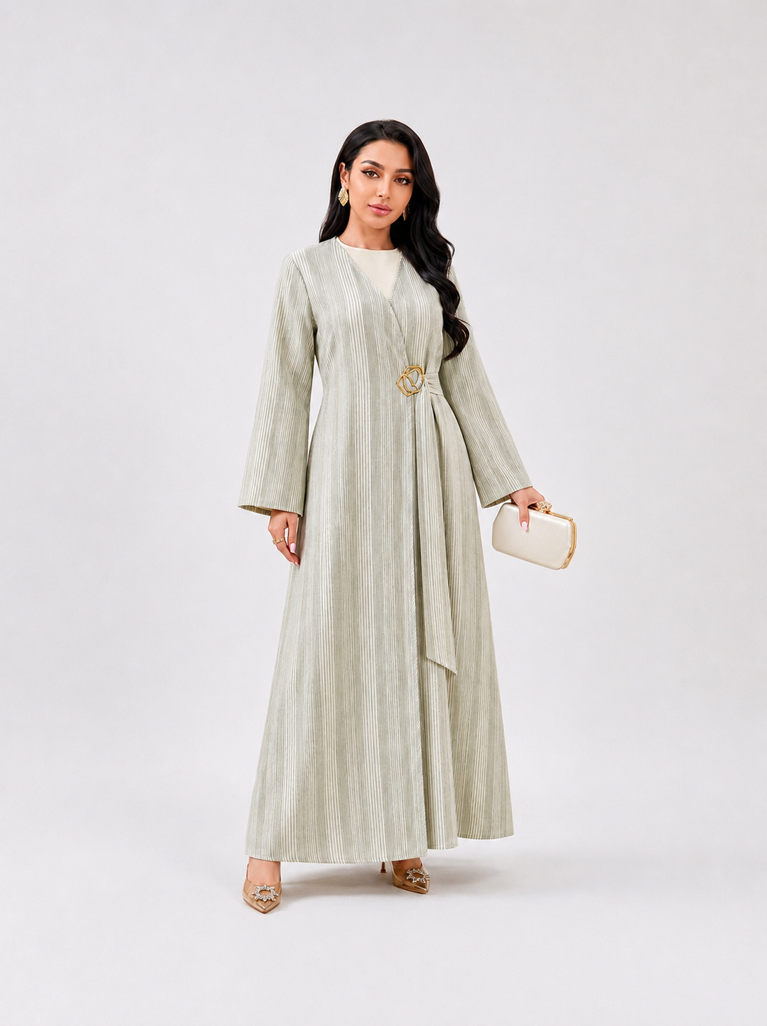 Safiya Belted Abaya JILBAYA
