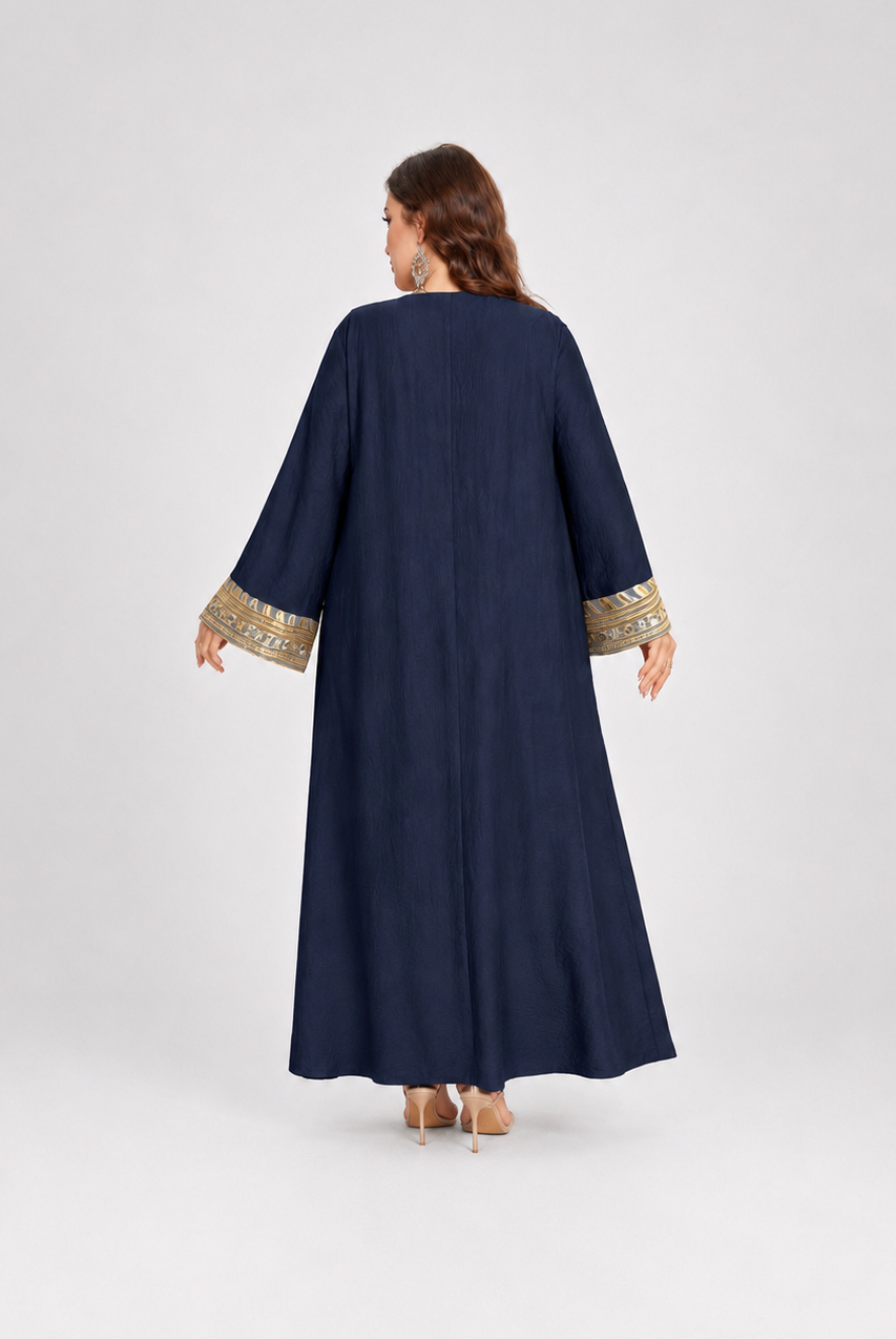 Zafira Embroidered Abaya (Plus Size) JILBAYA