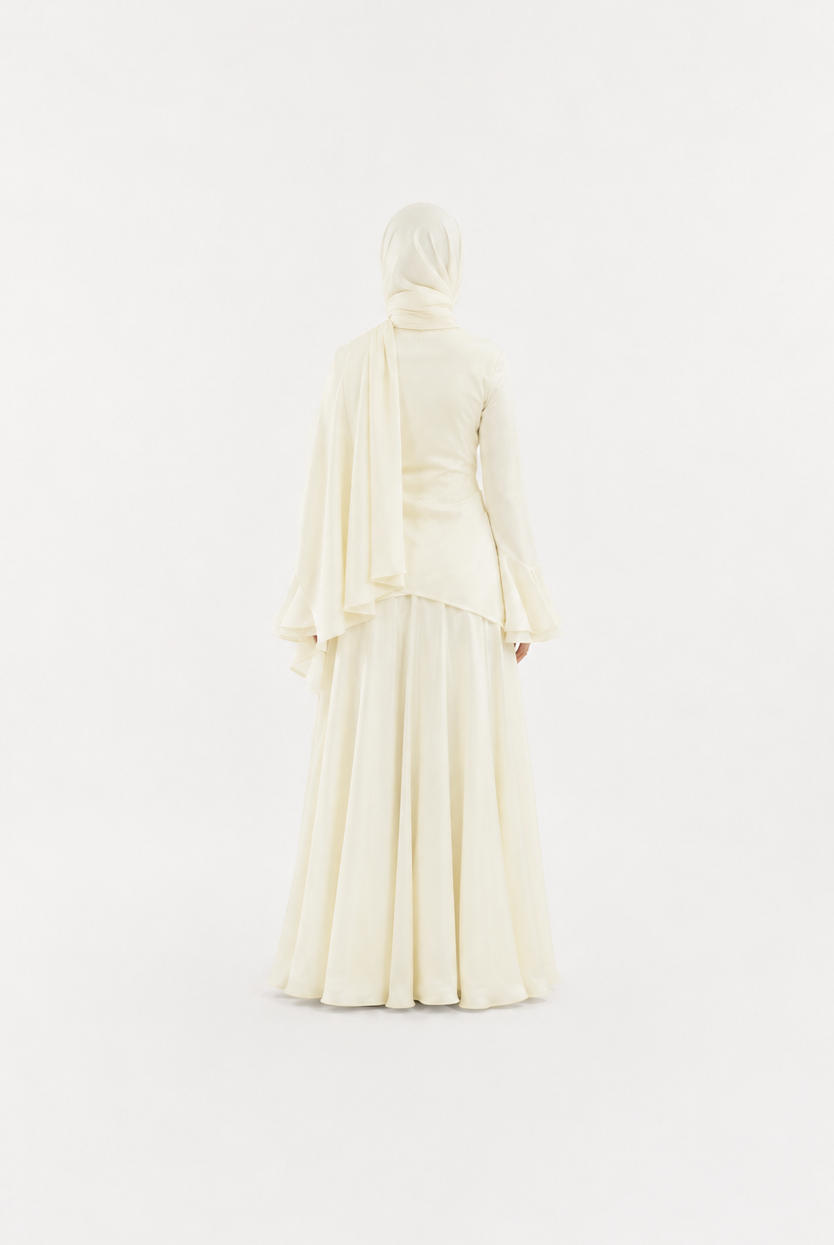 Elina Flare Sleeve Co-Ord Set JILBAYA