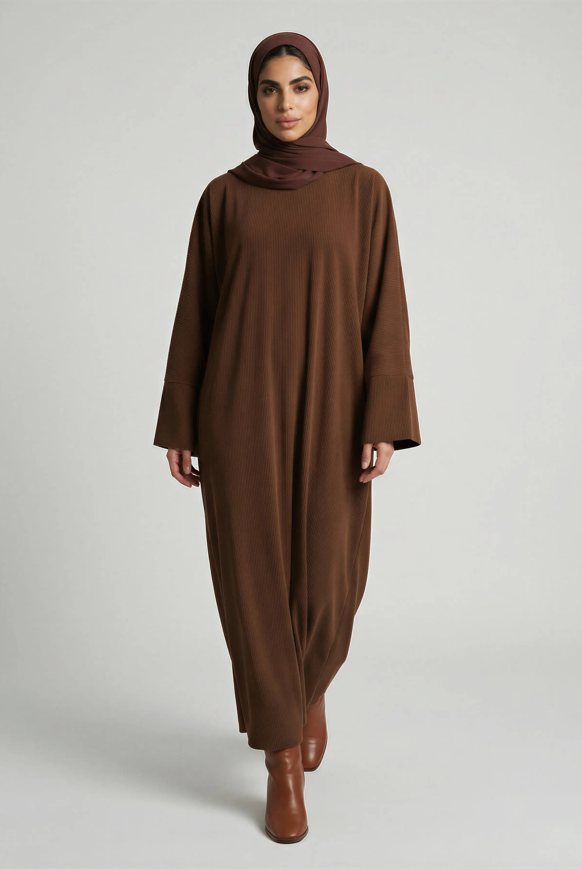Winter Corduroy Closed Abaya JILBAYA