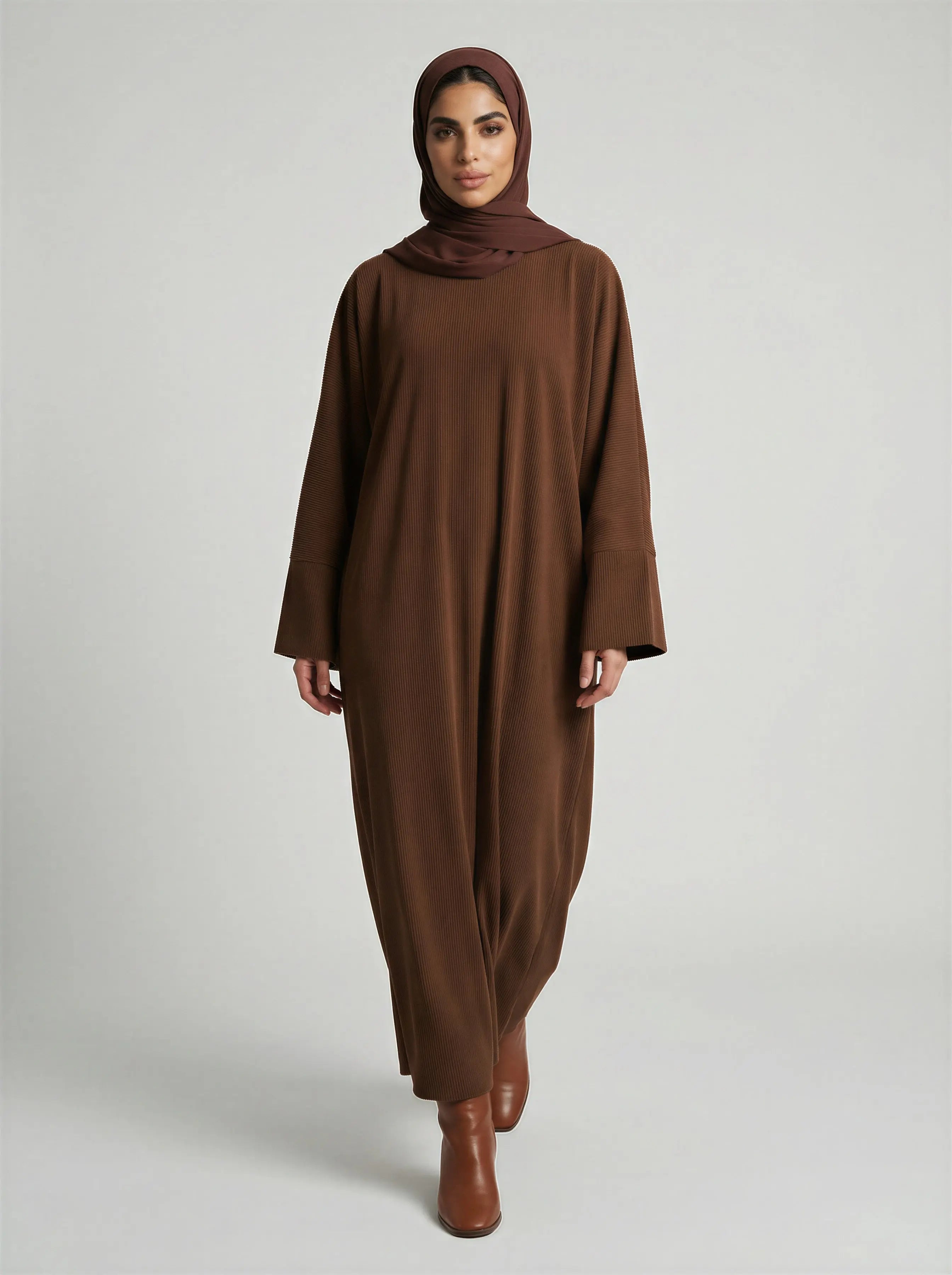 Winter Corduroy Closed Abaya JILBAYA