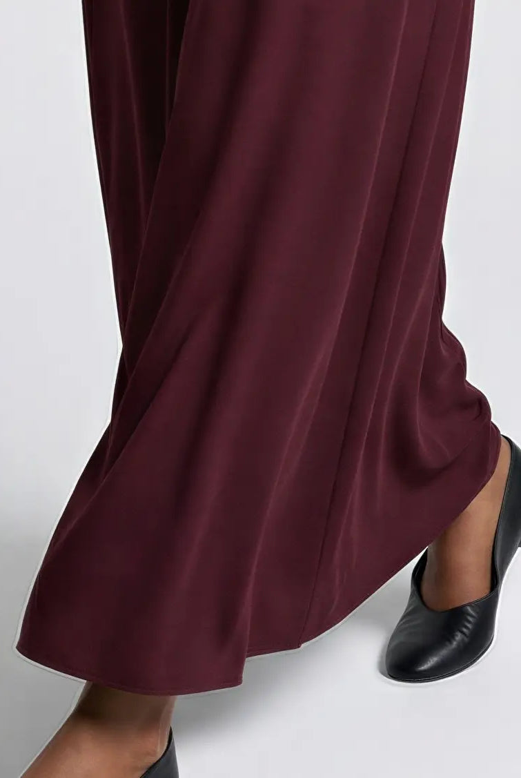 Classic Nida Abaya Dress Full Length with Belt JILBAYA