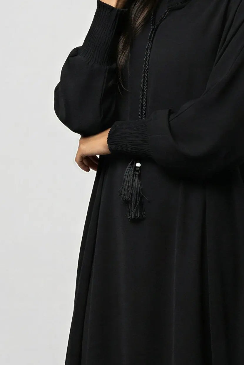 Long Sleeve Hooded Abaya JILBAYA