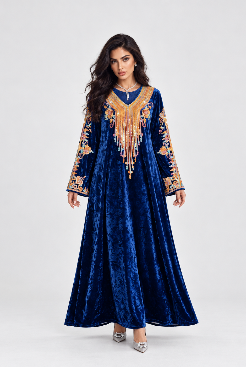 Ines Velvet Abaya JILBAYA