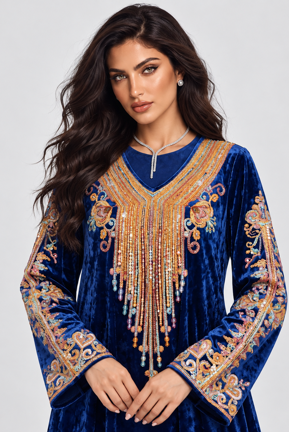 Ines Velvet Abaya JILBAYA