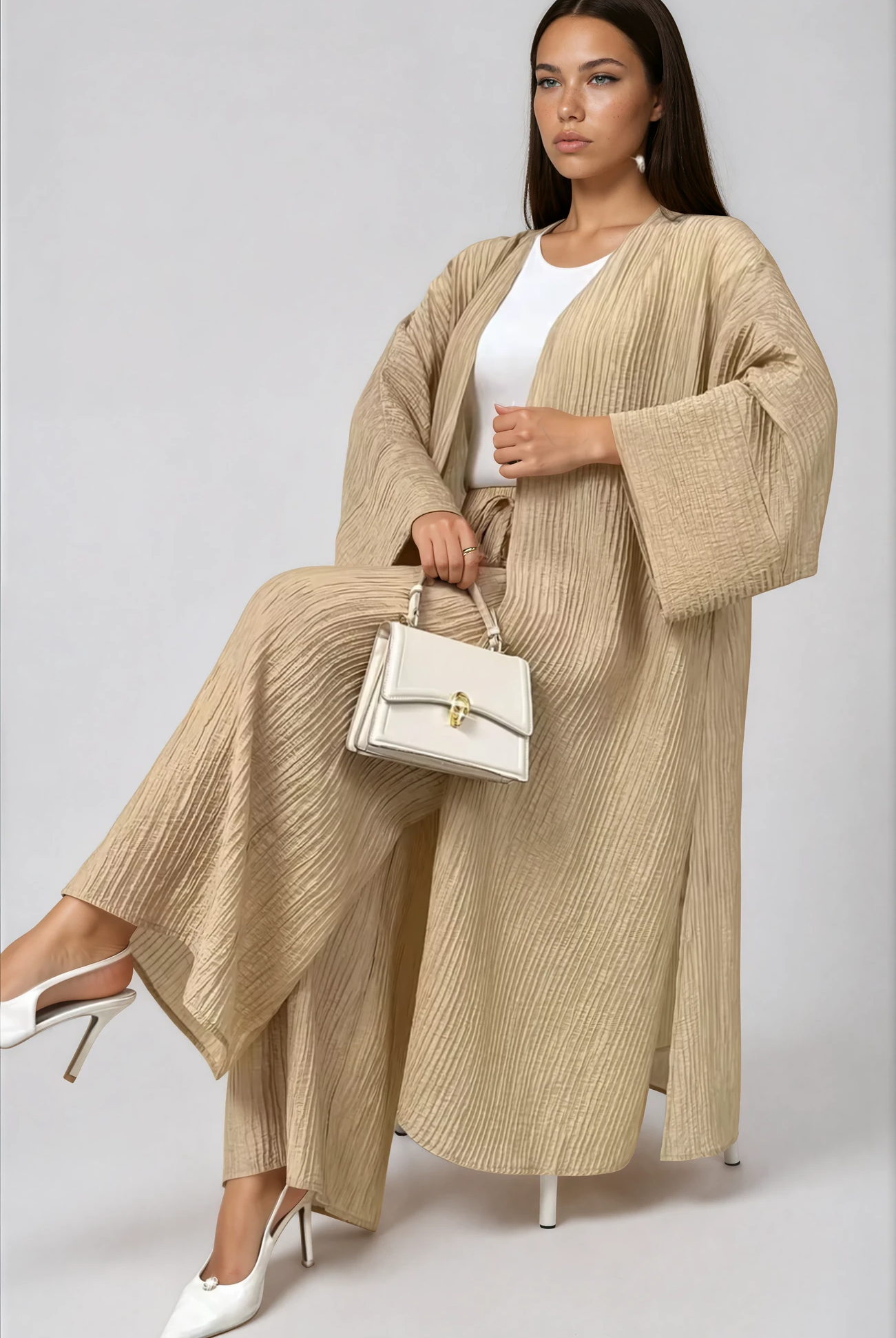 Crinkle Texture Co-Ord Set JILBAYA