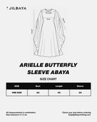 Arielle Butterfly Sleeve Abaya JILBAYA
