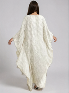 Feathered Texture Kaftan JILBAYA