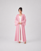 Virelle Butterfly Sleeve Open Abaya JILBAYA