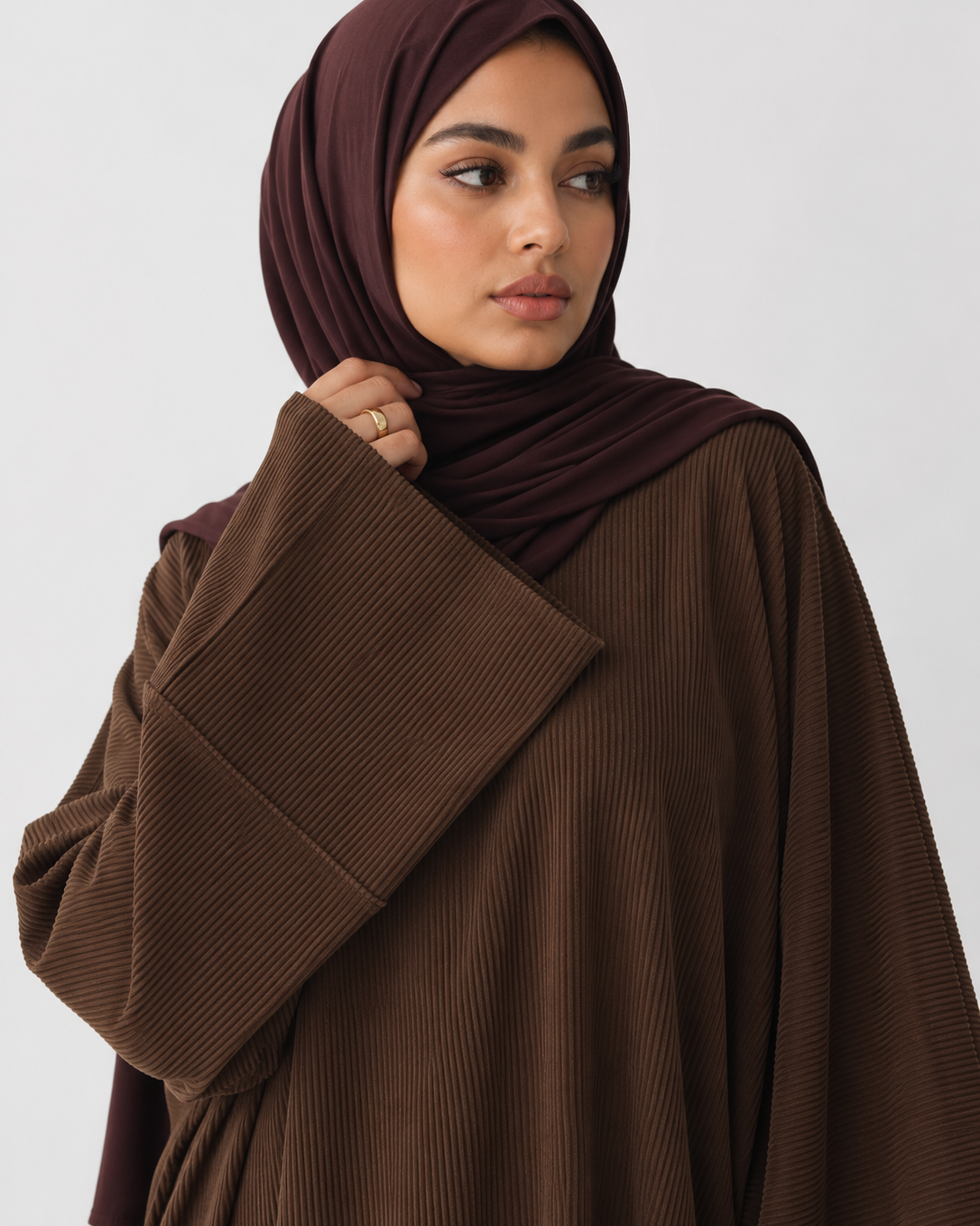 Winter Corduroy Closed Abaya JILBAYA