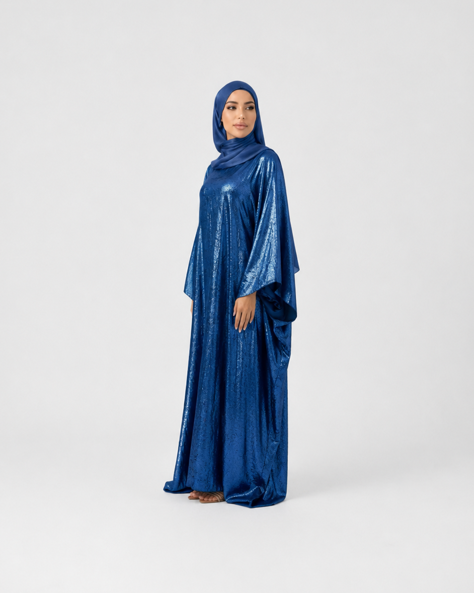 Suhayla Shimmer Batwing Kaftan Dress JILBAYA