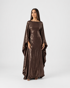Suhayla Shimmer Batwing Kaftan Dress JILBAYA