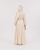 Amira Pearl Draped Abaya Set with Hijab JILBAYA