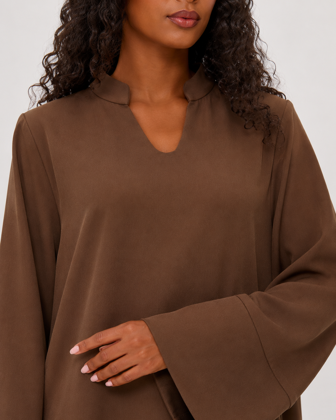 Wide Cuff Sleeve Abaya Dress JILBAYA