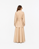 Noura Belted Shirt Co-Ord Set JILBAYA