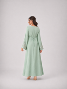 Lina Embroidered Kaftan Dress JILBAYA