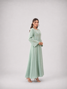 Lina Embroidered Kaftan Dress JILBAYA