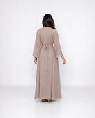 Layali Crystal Open Abaya Set JILBAYA