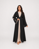 Amara Bow Detail Open Abaya JILBAYA