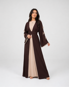 Amara Bow Detail Open Abaya JILBAYA
