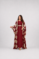 Roya Jacquard Open Abaya JILBAYA