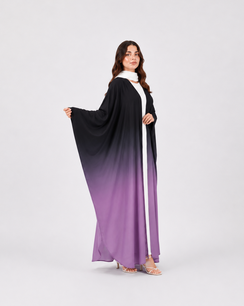 Mira Butterfly Open Abaya JILBAYA