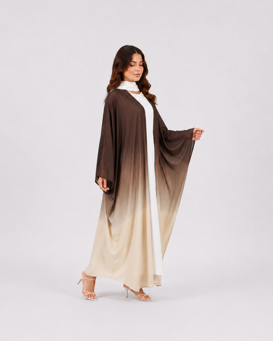 Mira Butterfly Open Abaya JILBAYA